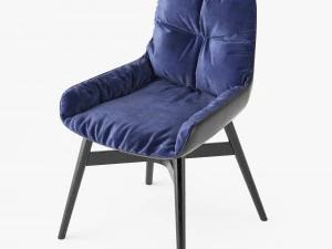 freifrau leya armchair low 3D Model