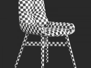 freifrau leya armchair low 3D Модель