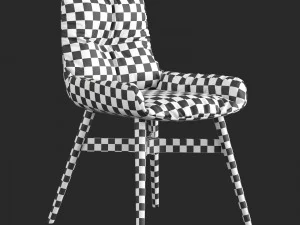 freifrau leya armchair low 3D Model