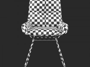 freifrau leya armchair low 3D Модель