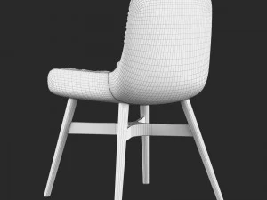 freifrau leya armchair low 3D Model