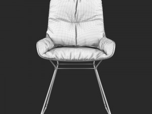 freifrau leya armchair low 3D Модель