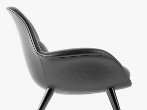 fredericia swoon armchair 3D Модель