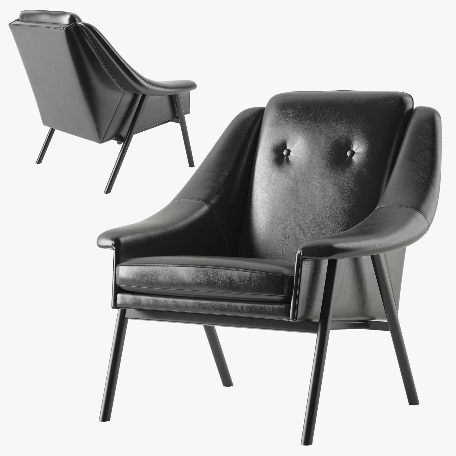 kare-design queens armchair 3D Model .c4d .max .obj .3ds .fbx .stl .blend
