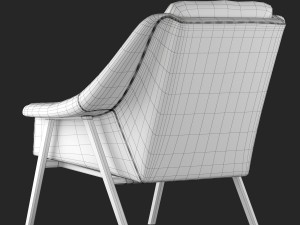 kare-design queens armchair 3D 模型