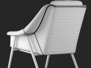 kare-design queens armchair 3D 模型