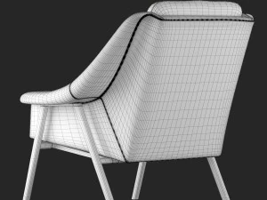 kare-design queens armchair 3D Model