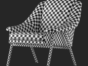 kare-design queens armchair 3D 模型