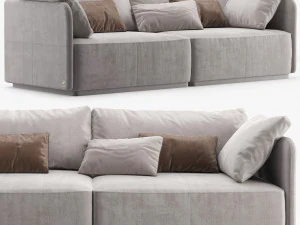 沙发 smania 贝弗利 240 3D 模型