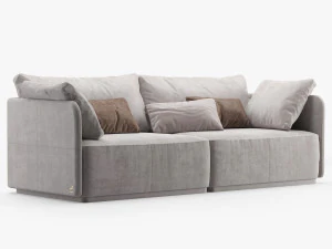 sofa smania beverly 240 3D Model