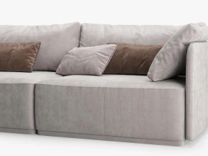 sofa smania beverly 240 3D Model