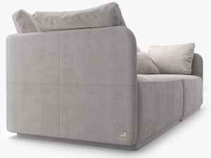 sofa smania beverly 240 3D मॉडल