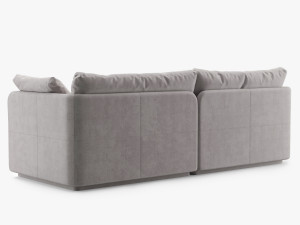 sofa smania beverly 240 3D मॉडल