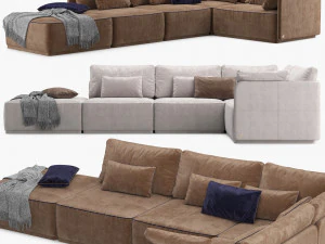 sof&aacute; smania beverly Modelo 3D