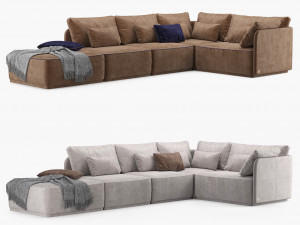 sofa smania beverly 3D Модель