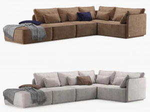 sofa smania beverly 3D Model