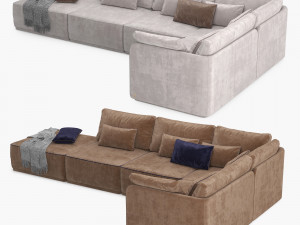 sofa smania beverly 3D Модель