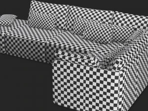 sofa smania beverly 3D Model
