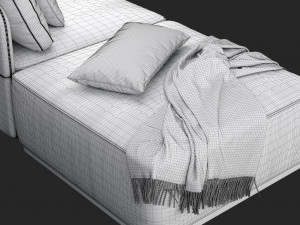 sofa smania beverly 3D Модель
