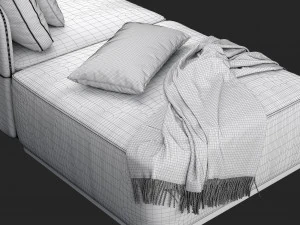 sofa smania beverly 3D Model