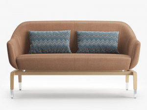 sofa smania figi 3D Model
