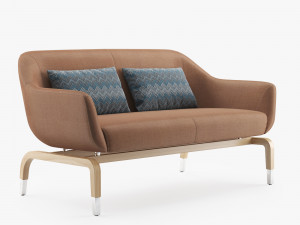 sofa smania figi 3D Model