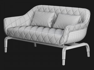 sofa smania figi 3D Model