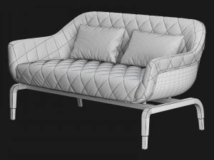sofa smania figi 3D Model