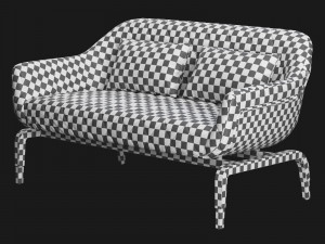 sofa smania figi 3D Model