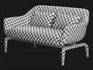sofa smania figi 3D Model