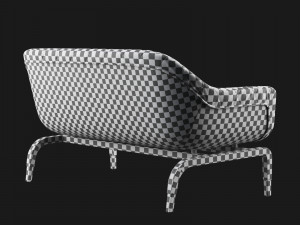 sofa smania figi 3D Model