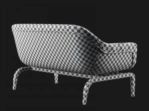 sofa smania figi 3D Model