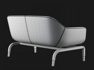 sofa smania figi 3D Model