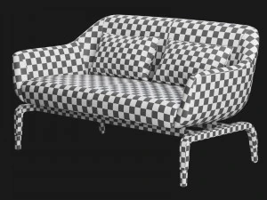 sofa smania figi 3D Model