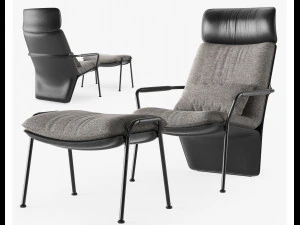 armchair polrtonafrau arabesque 3D Model