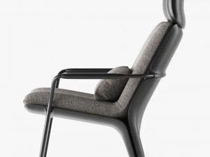 armchair polrtonafrau arabesque 3D Model