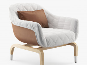 outdoor armchair smania figi 3D Model