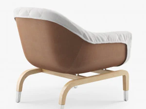 outdoor armchair smania figi 3D Model
