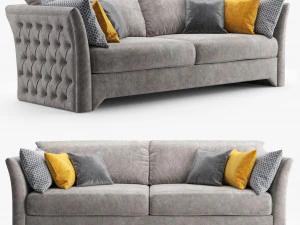 sofa smania giano 240 3D Model