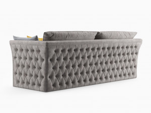 sofa smania giano 240 3Dモデル