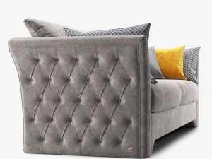 sofa smania giano 240 3Dモデル