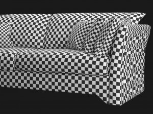 sofa smania giano 240 3Dモデル