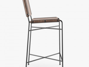 four hands wharton bar stool 3D Model