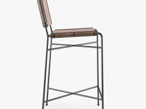 four hands wharton bar stool 3D Model