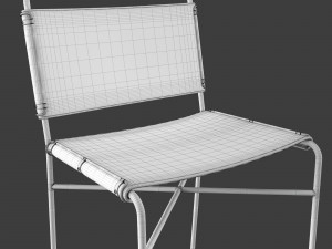 four hands wharton bar stool 3D Model