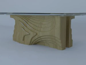 mesa elegante -1 Modelo 3D