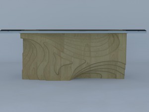 stylish table -1 3D मॉडल