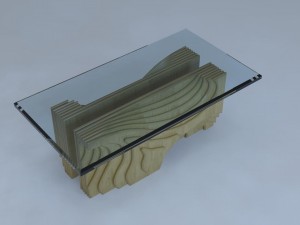 stylish table -1 3D मॉडल