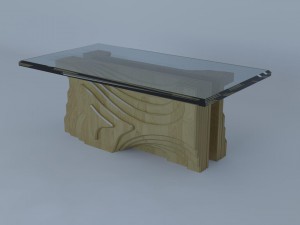 stylish table -1 3D मॉडल