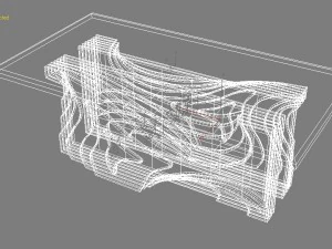 stylish table -1 3D Model